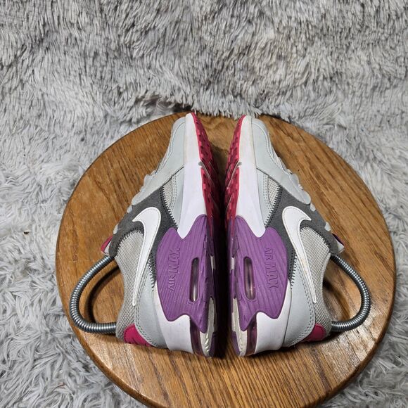 Nike Air Max Excee Youth GS Size 3Y Grey/Purple/White CD6894 003 - Picture 3 of 7